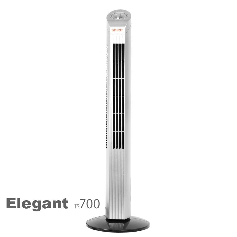 Ventilador Torre Spirit Maxximos Elegant Ts700 Preto Prata 220V