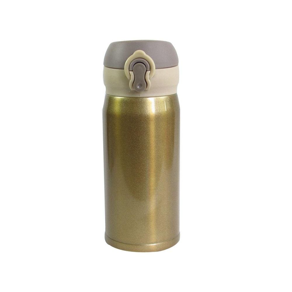 Garrafa Isotérmica Aço Inox Trava Vacuum Cup 350ml