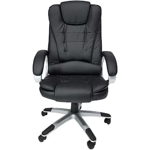Cadeira Presidente Elegant Giratoria Preto MYMAX