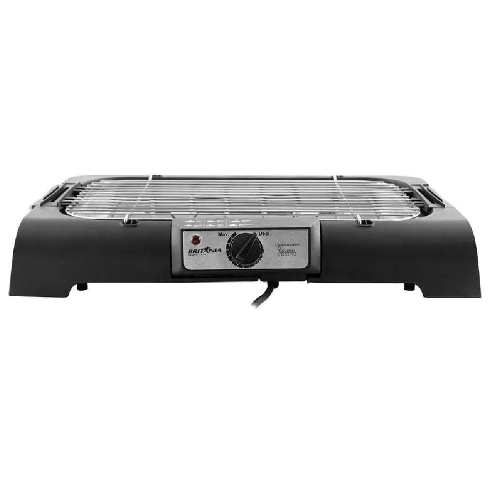 Churrasqueira Elétrica Britânia Gourmet Preta CGB2 – 127 Volts
