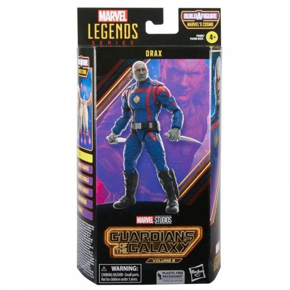 Boneco Drax Guardiões da Galáxia Marvel Legends  - Hasbro