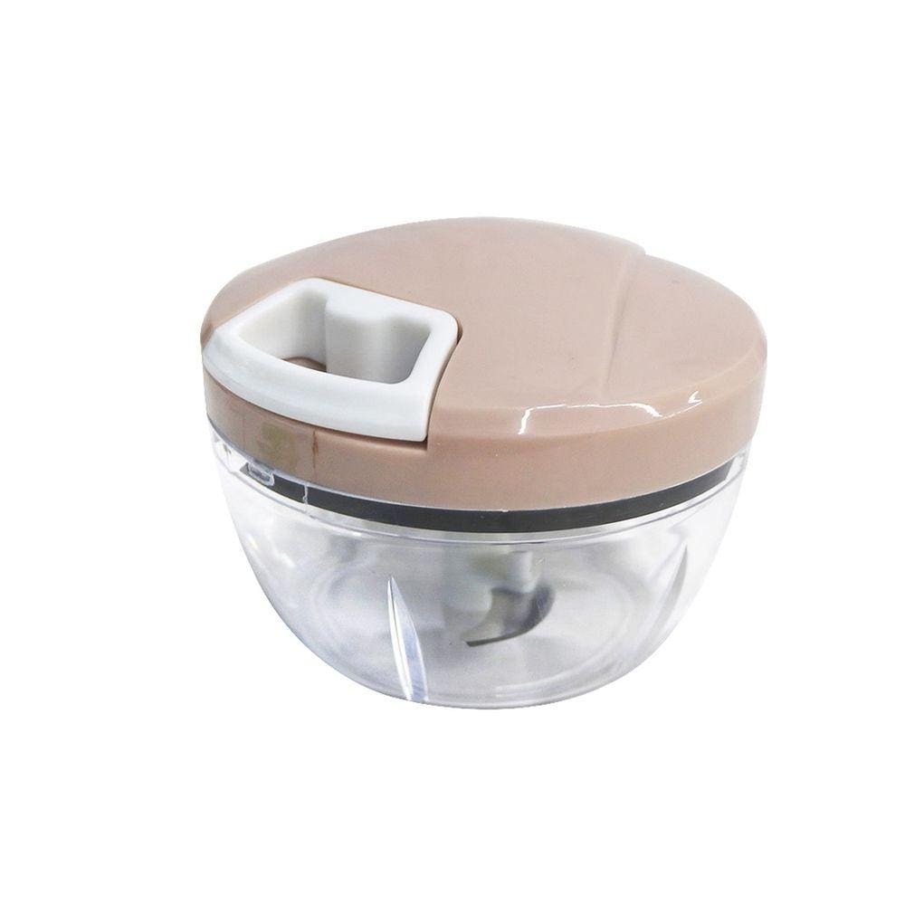 Mini Processador De Alimentos Manual 3 Lâminas 8x13cm