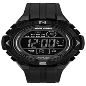 Relógio Mormaii Masculino Preto Wave MO2908B/8P