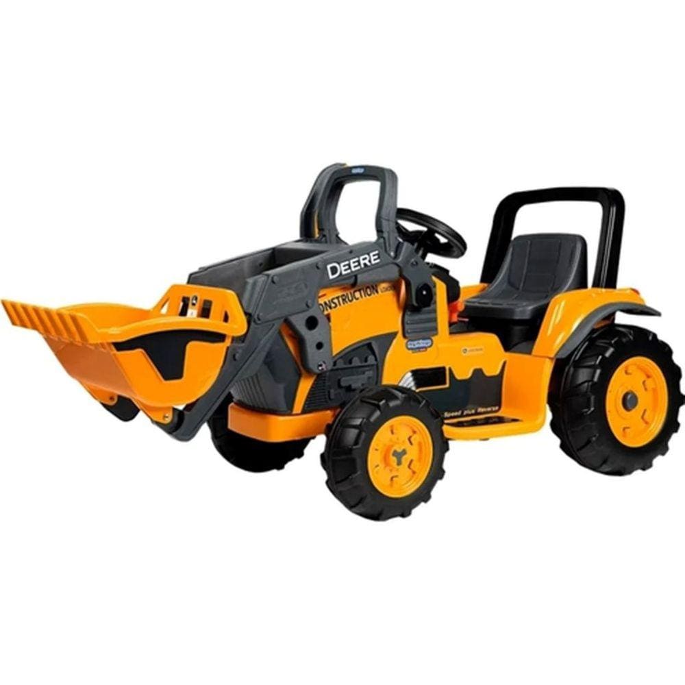 Trator Eletrico Peg Perego John Deere Construction Loader 12V