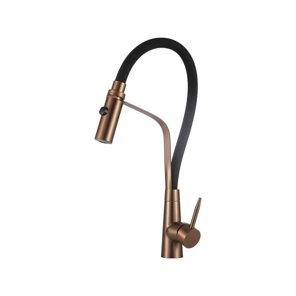 Torneira Para Cozinha Gourmet Misturador Monocomando Turiaçu Pingoo.casa - Dourado Rose
