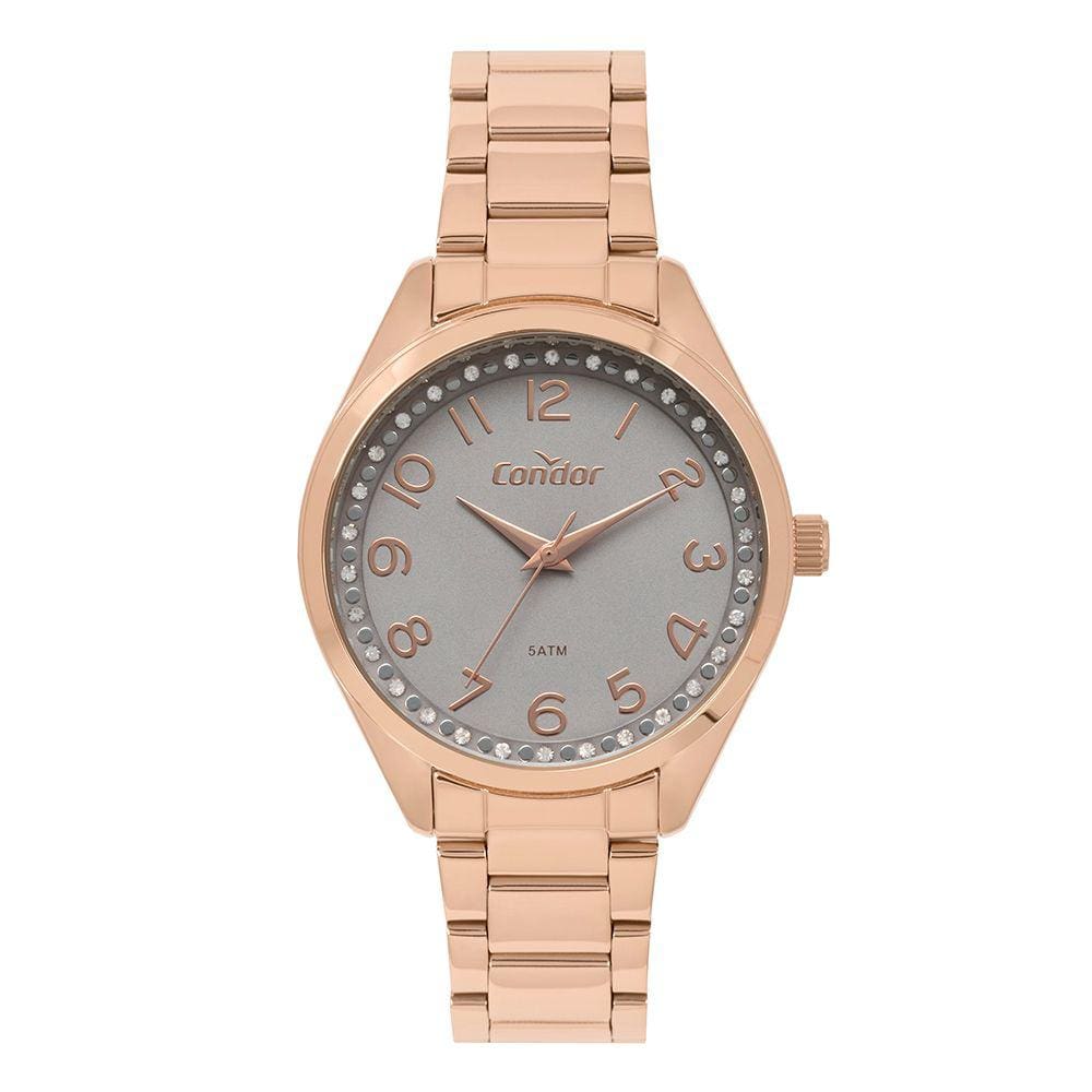 Relógio Condor Feminino Fashion Rosê CO2035MOY/4C