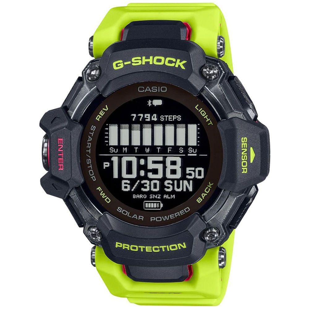 Relógio CASIO G-SHOCK digital masculino GBD-H2000-1A9DR