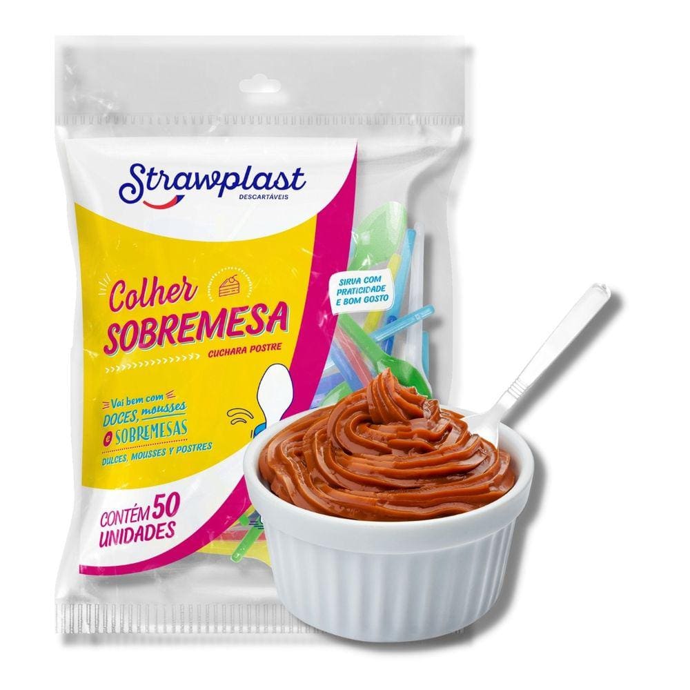 Csm-627 Colher Sobremesa Mista C/ 1.000 Un.