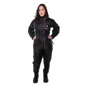 Conjunto Capa de Chuva Nylon Feminino Pioneira Storm Moto