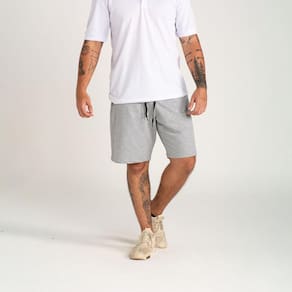 Bermuda Moletinho Masculina Lisa Confortável e Versátil