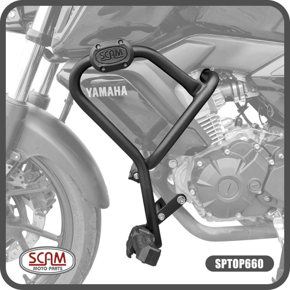 Protetor de Motor e Carenagem Fazer 150 FZ15 com Pedaleira Scam