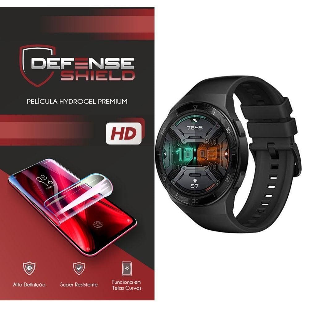 3 Peliculas Hydrogel Premium Para Huawei Watch Gt2e Defense Shield