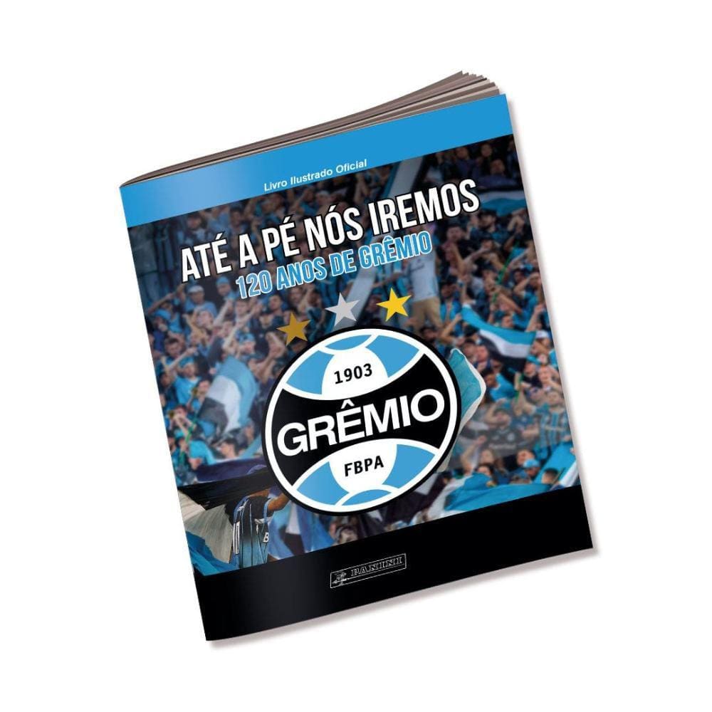 Grêmio 120 Anos - Até A Pé Nós Iremos - Álbum Exclusivo Capa Cartão