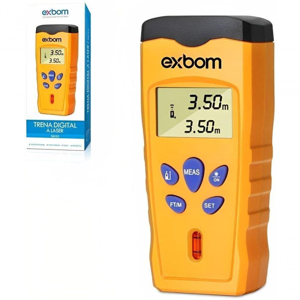 Trena A Laser Digital - Exbom