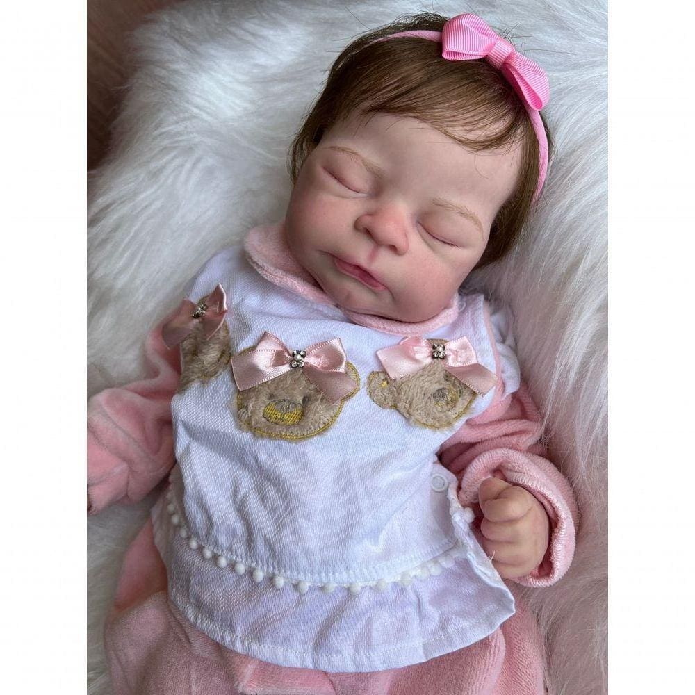 Bebê Reborn Lavínia Kit Completo