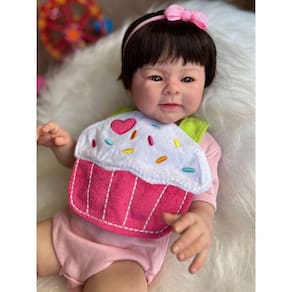 Bebê Reborn Any - Kit Simples Corpo Do Bebê Tecido