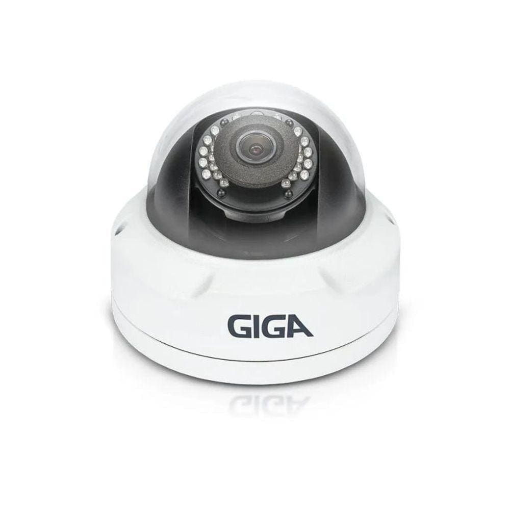Camera Giga Gs0119 Ip Prime Dome 4mp Ultra Wdr Ir 30m Ip66 4