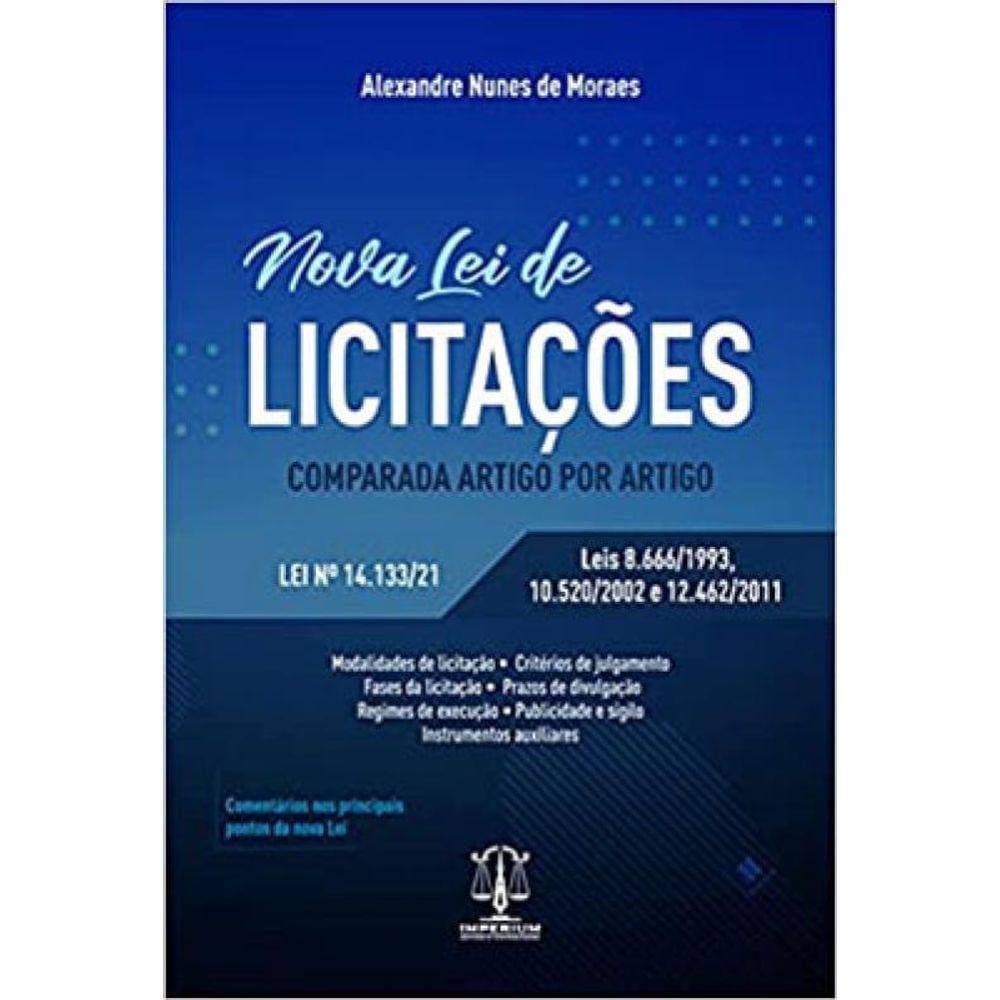 Nova Lei De Licitações