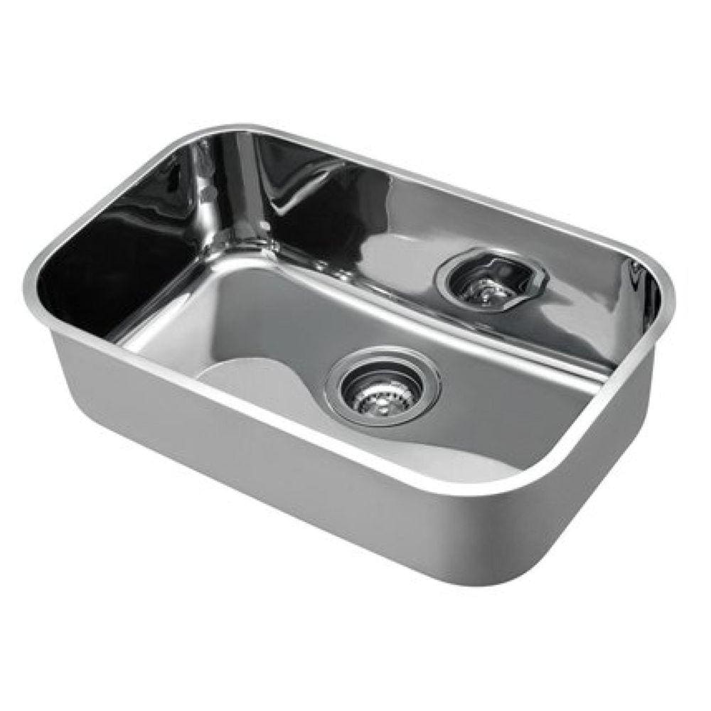 Cuba de Embutir 56x34x15 Alto Brilho Invicta Docol Aço Inox