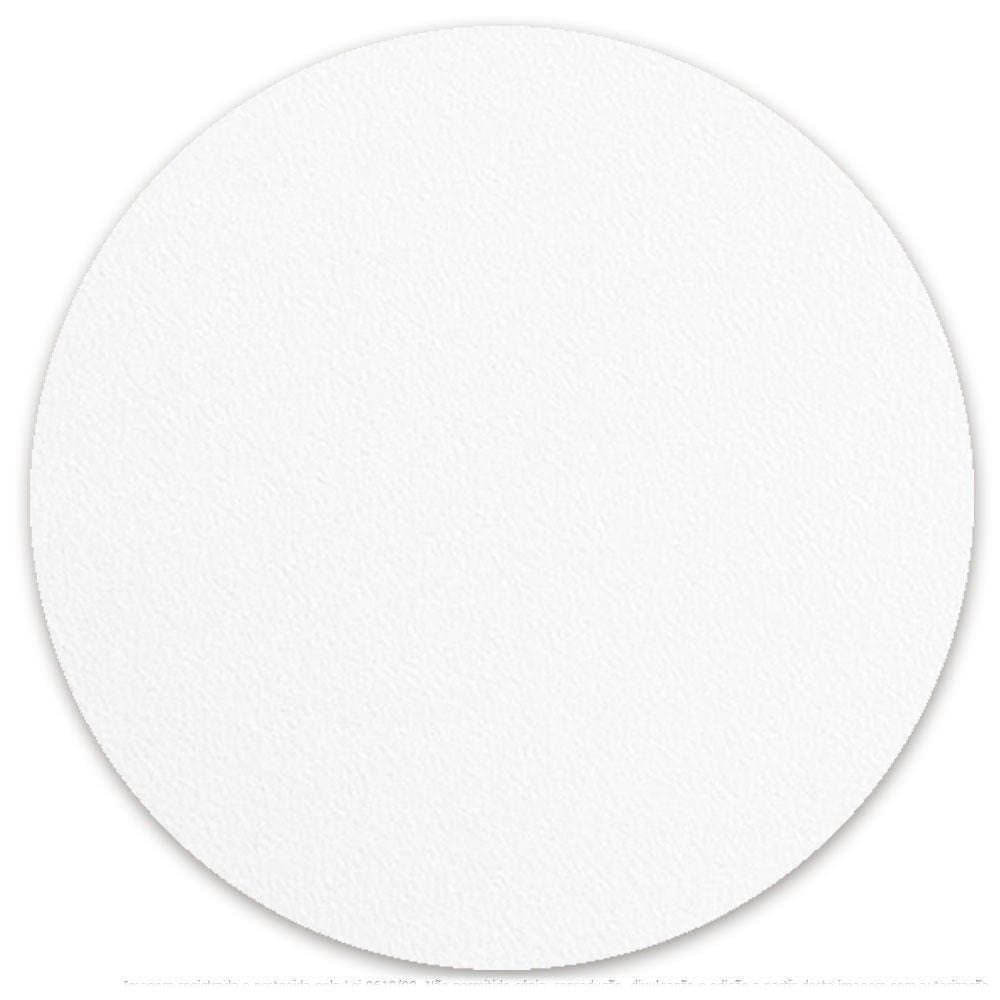 Tampo Redondo 50cm Para Mesa Mdf 15mm Branco