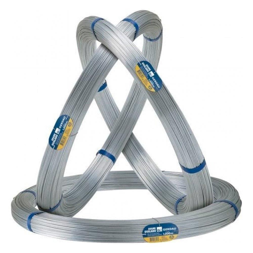 Arame Liso Ovalado Gerdau 16 x 14 700Kgf 1000m