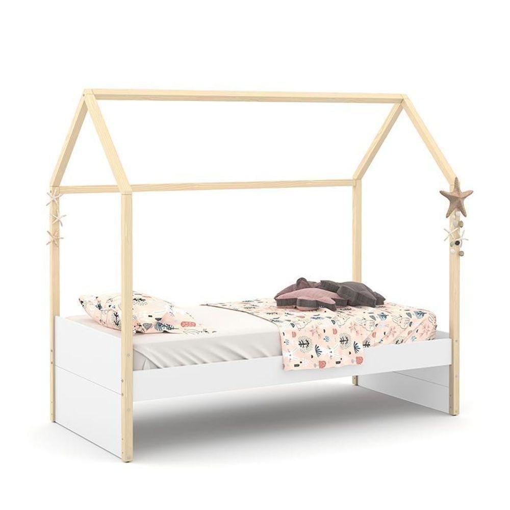 Cama Infantil Kids Liv Natural - Matic Móveis