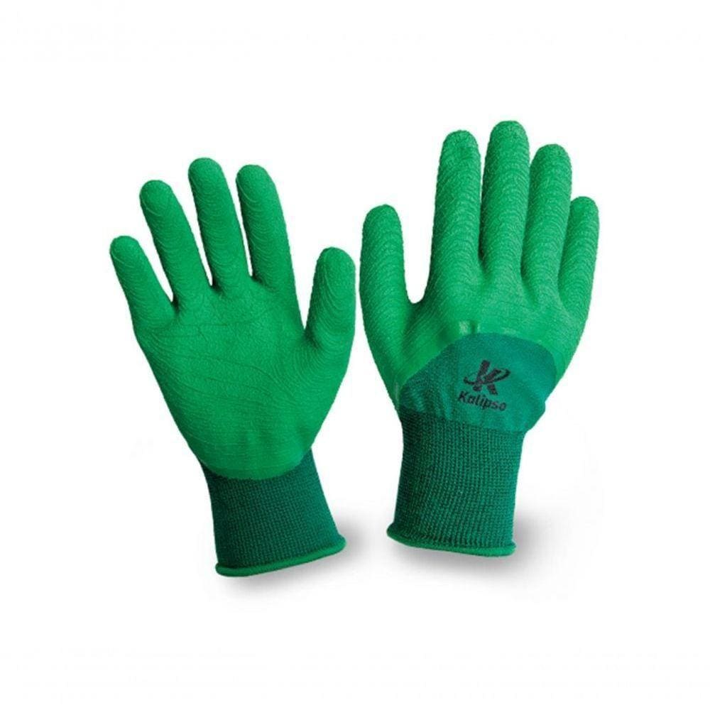 Luva Emborrachada Verde Jardim-Uso Geral B G Blister