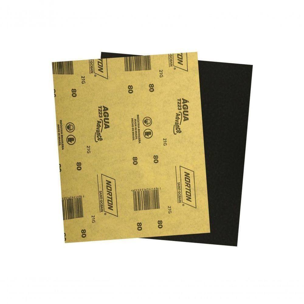 Lixa Agua Norton 80 T223 C-50Pcs