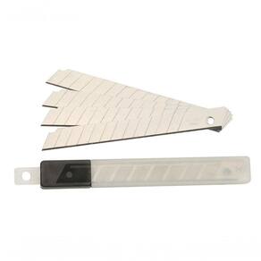 Lamina Estilete 09Mm 10Pcs Brasfort Blister C-10Pcs