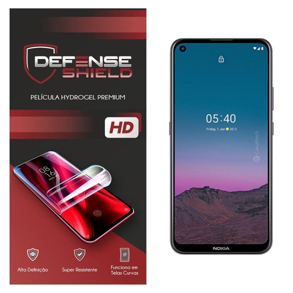 Pelicula Hydrogel Premium Para Nokia 5.4 Defense Shield