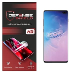 Pelicula Hydrogel Premium Para Galaxy S10 Pllus Proteção Frente + Verso Defense Shield