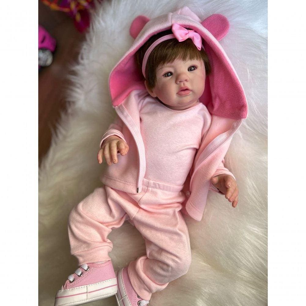 Bebê Reborn Gabi - Kit Simples Corpo Do Bebê Vinil