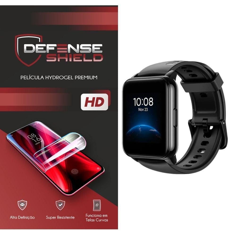 3 Peliculas Hydrogel Premium Para Realme Watch 2 Defense Shield