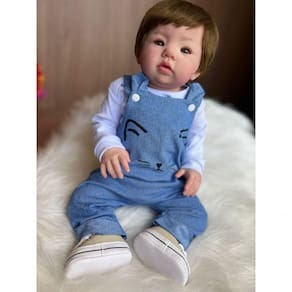 Bebê Reborn Theo - Kit Simples Corpo Do Bebê Tecido