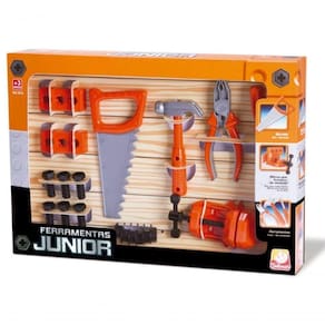Kit De Ferramentas Infantil Junior - 19 Peças - Silmar