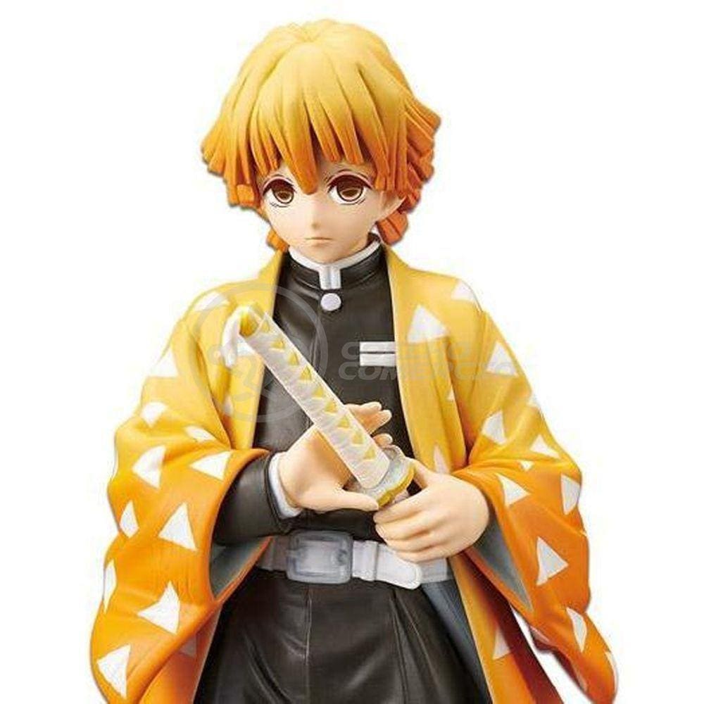 Action Figure Kimetsu No Yaiba Boneco Zenitsu Agatsuma Raio Demon Slayer 14cm