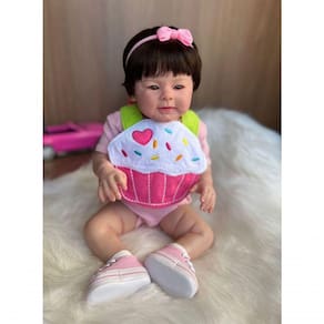 Bebê Reborn Any - Kit Simples Corpo Do Bebê Vinil