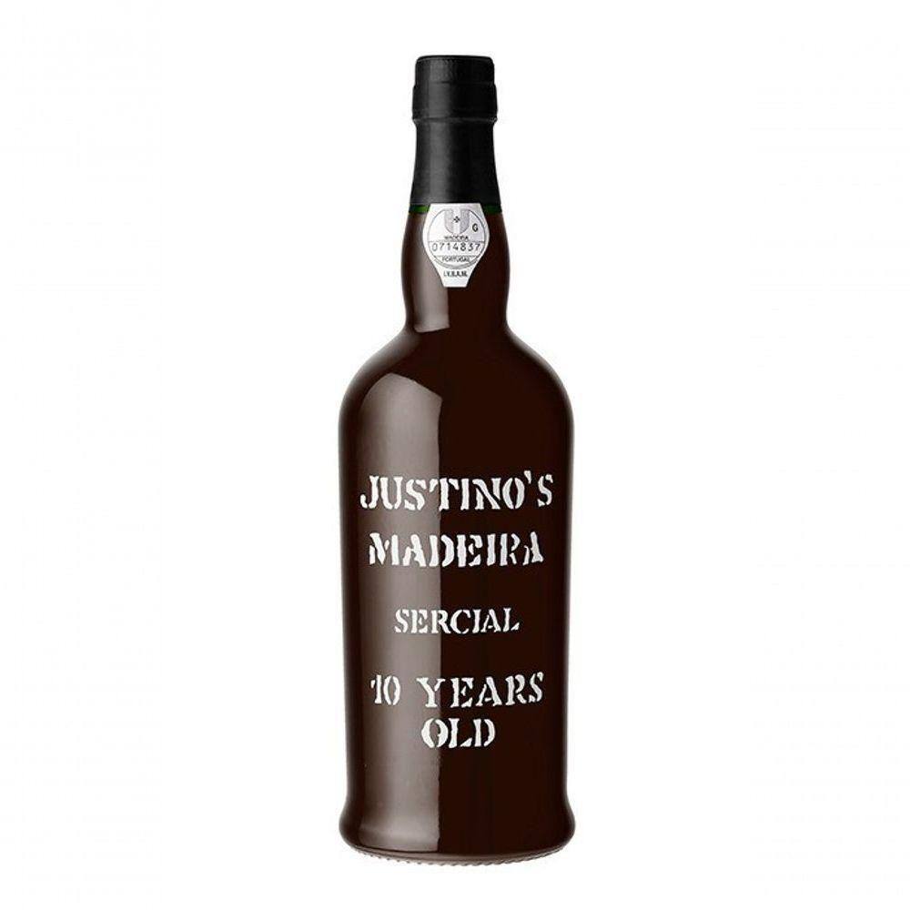 Vinho Madeira Justino`s Sercial 10 Anos-750ml
