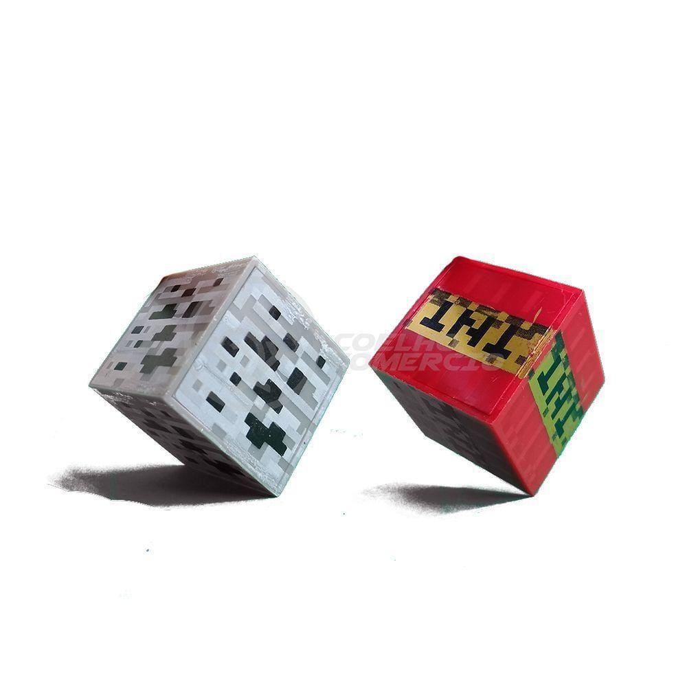 Kit Minecraft Dragão 3 Bonecos + 1 Aranha Vermelha