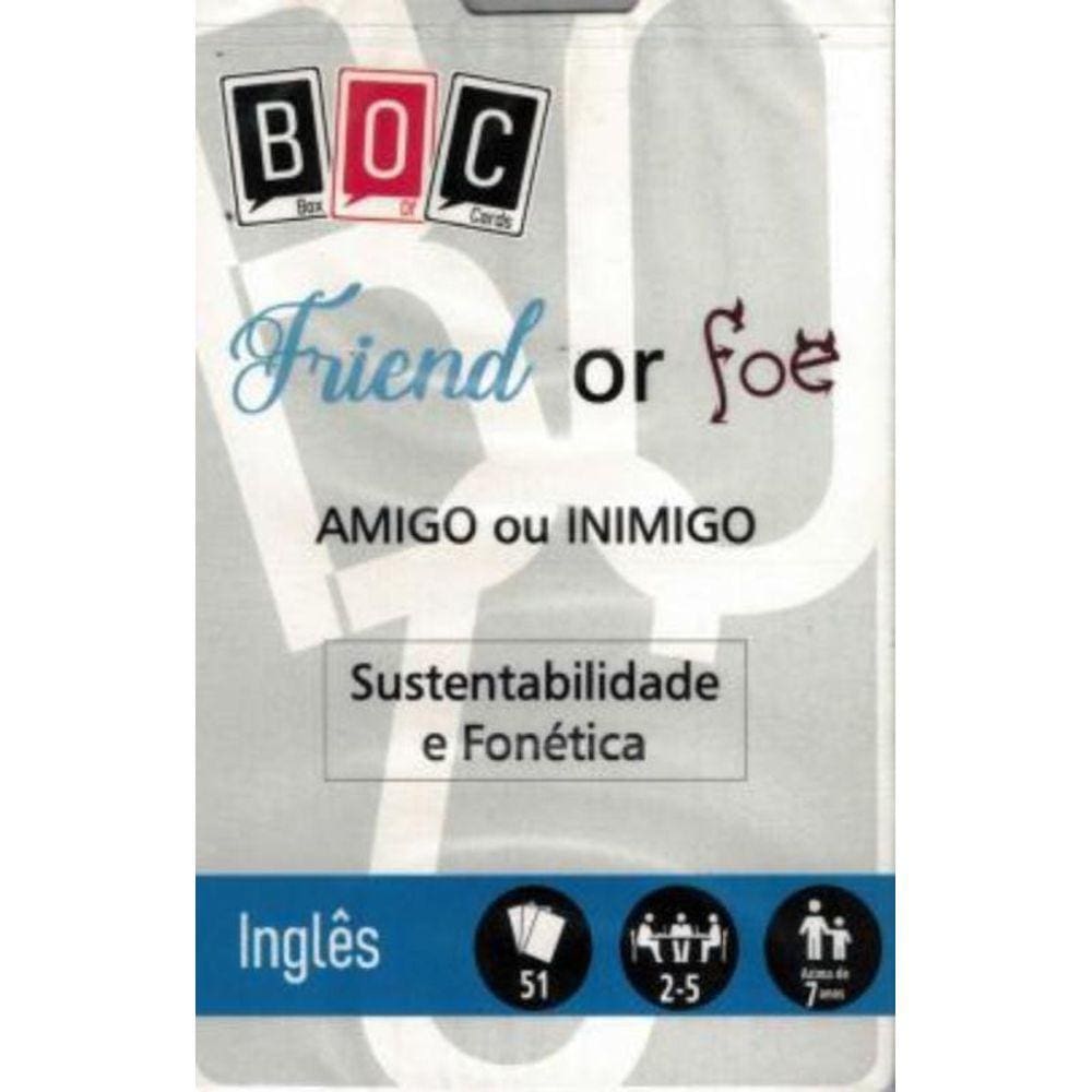 Boc 17 - Friend Or Foe