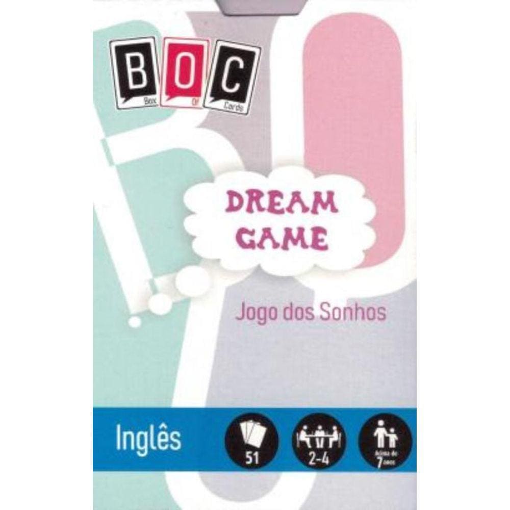 Boc 7 - Dream Game - Jogo Dos Sonhos