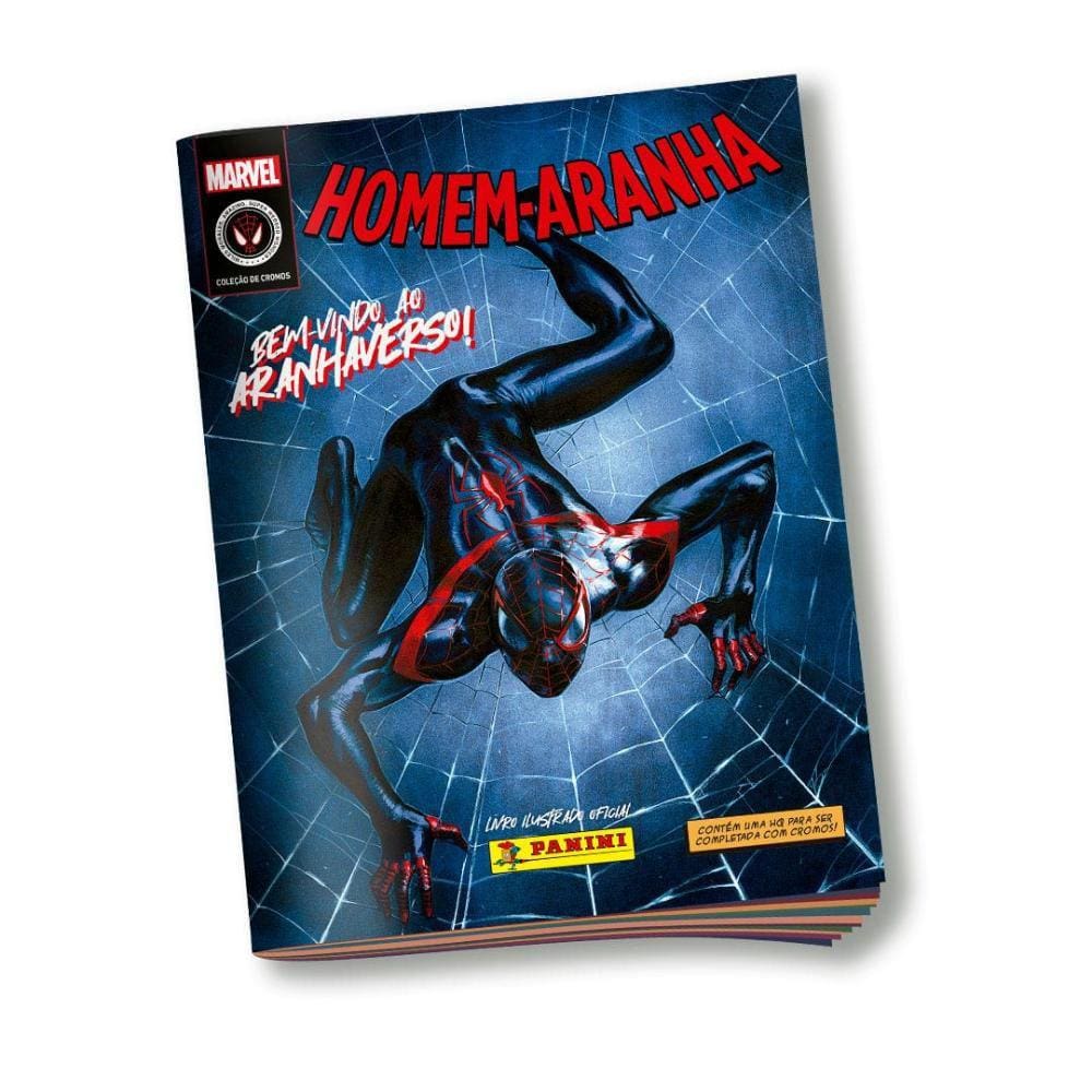 Homem Aranha: Bem-vindo Ao Aranhaverso! - Álbum Capa Cartão
