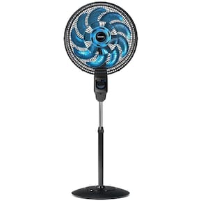 Ventilador de Coluna 40cm Mallory Athos Pr/az 1220v Preto/Azul