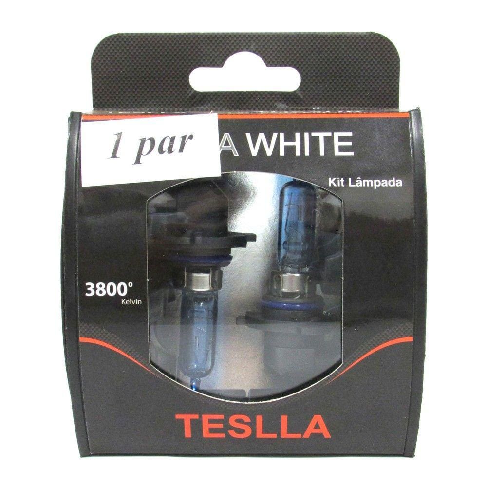 Kit lâmpada super branca HB3 12v 65w - Teslla