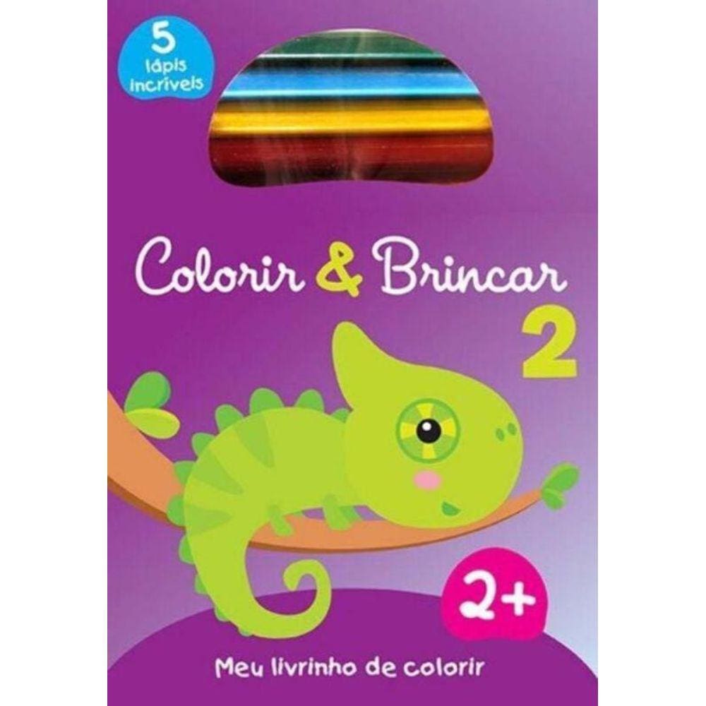 Colorir e Brincar 2: Roxo