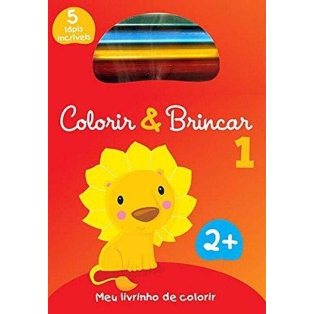 Colorir e Brincar 1: Vermelho