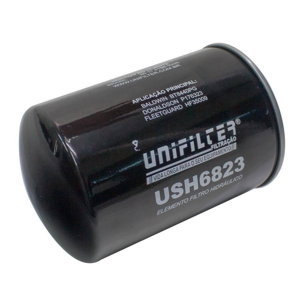 Filtro Hidráulico CS Colheitadeira 2388 2366 - Unifilter - USH6823