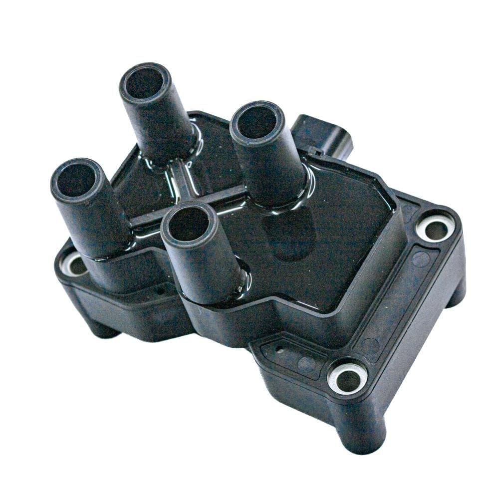 Bobina de Ignição Courier Ecosport 1.6 Fiesta Ka 1.0 1.6 1.8 Focus 1.8 2.0 Zetec Após 2001 3 Pinos - Valeo - 245872