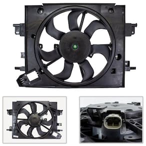 Motor Do Ventilador Duster Oroch 1.6 2.0 Logan Sandero 1.0 1.6 Com Ar Defletor 2 Vias - Valeo - 696865