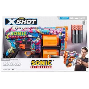 Lançador X-SHOT SKINS Dread 12 Dardos Robotnik Candide 3459